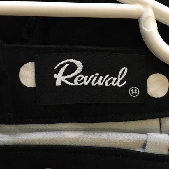 Pencil poker dot skirt - Picture 3 of 3